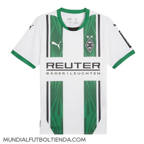 Camiseta Borussia Monchengladbach Primera Equipación Replica 2024-25 mangas cortas